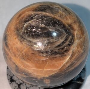 Black Moonstone Sphere